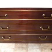 Chest of drawers mahogany Louis XVI 1970