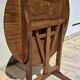 Petite table vigneronne ronde rabatable