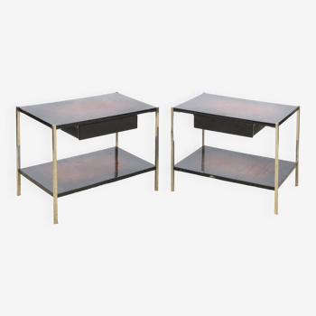 Paire de tables basses