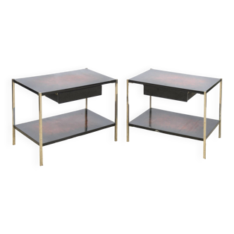 Paire de tables basses