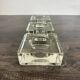 Set of 3 Cubic Glass Candle Holders