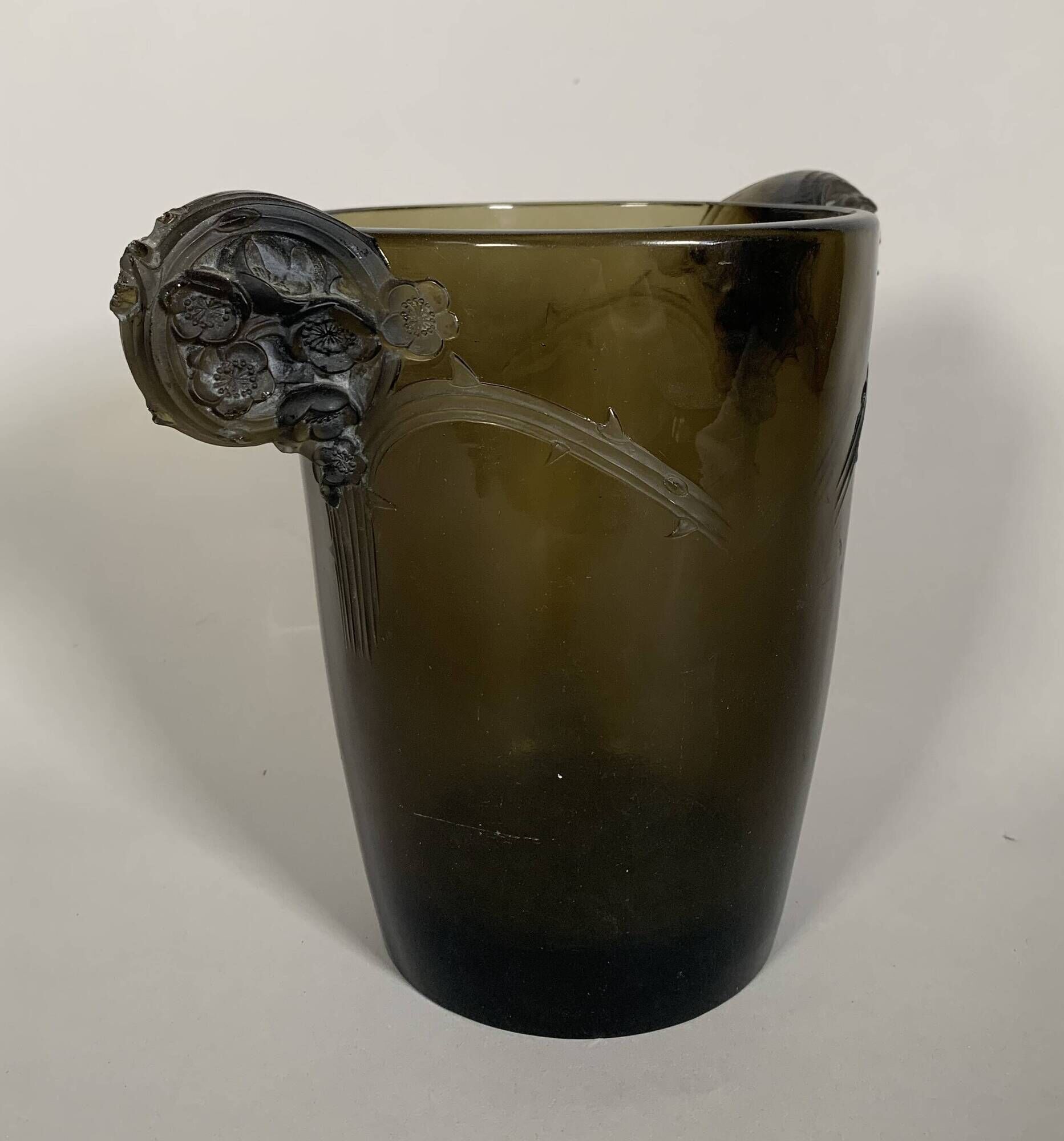 René Lalique (1860-1940) Vase "chamarande" (1926) Art Deco 20th Century