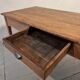 Antique French oak dining table with pine top – 19th century