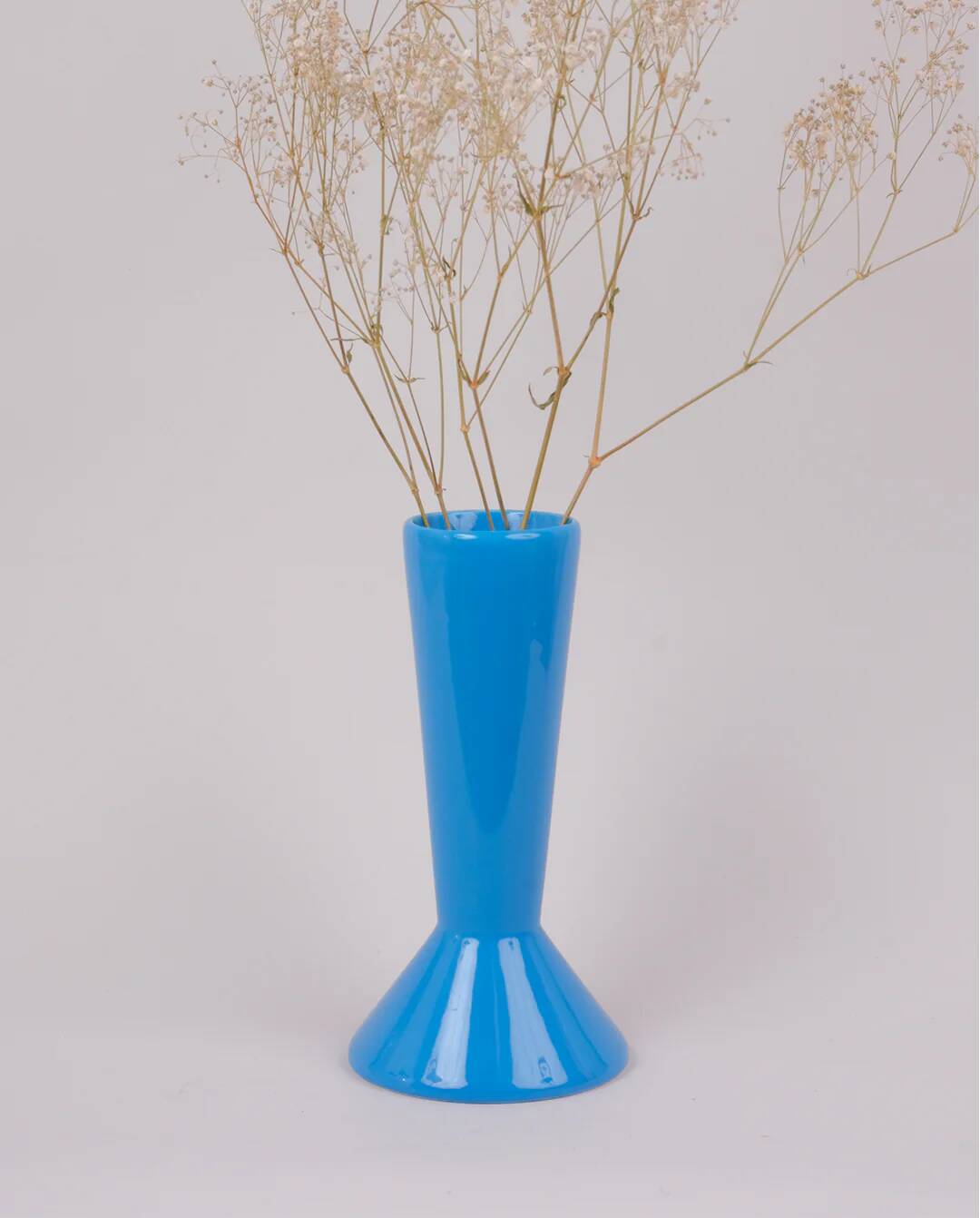 Geometric ceramic vase
