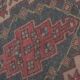 Vintage Turkish Oushak rug 133x235 cm