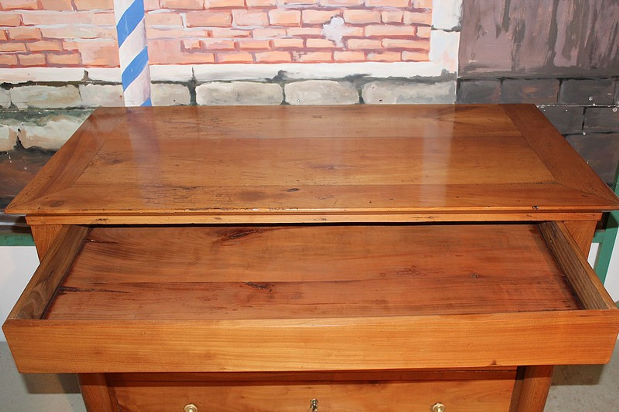 Commode empire en Merisier XIXeme