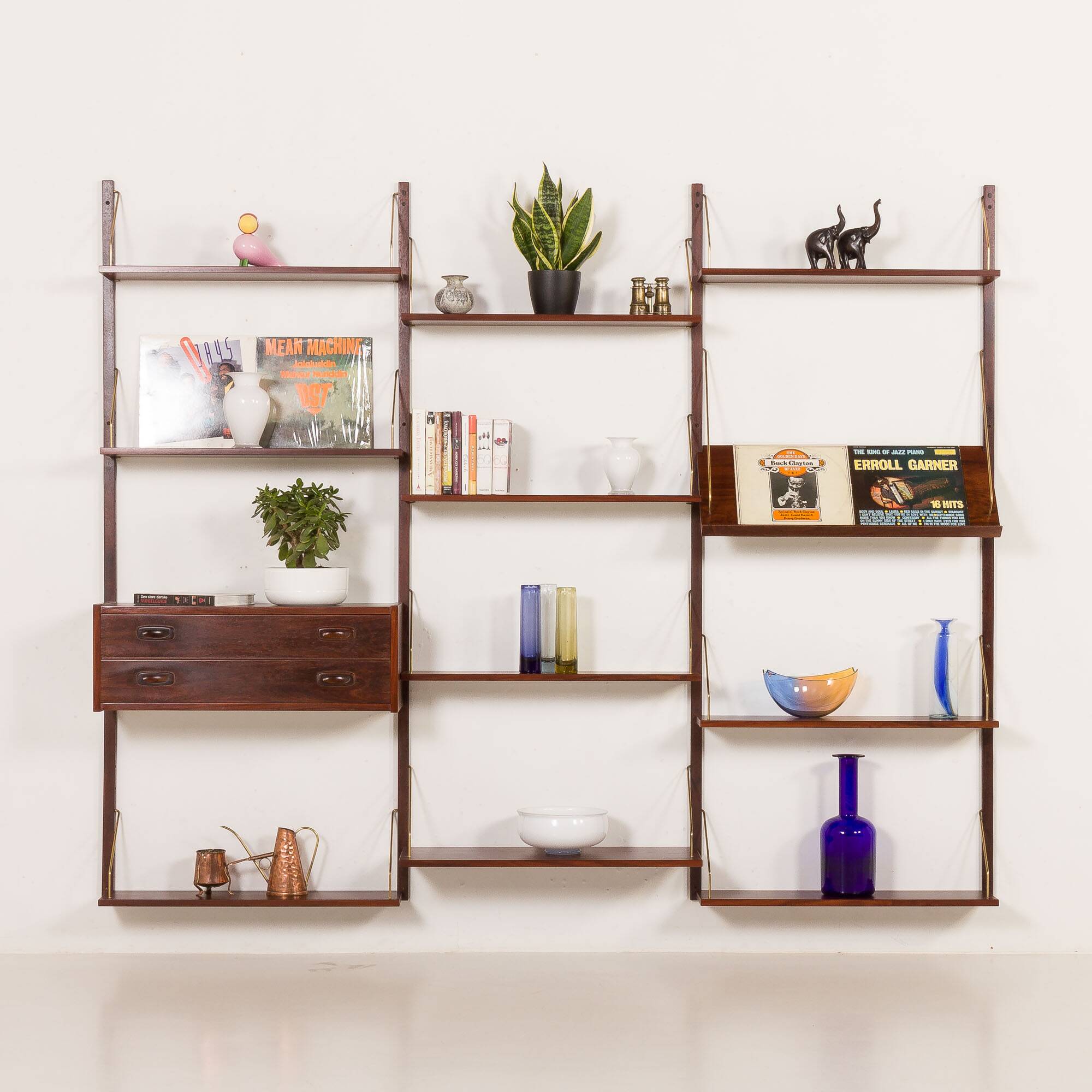 Danish mid century PS System rosewood  shelving unit , 1970s