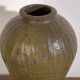 Antique Chinese Green Ceramic Vase (c.1900) #1