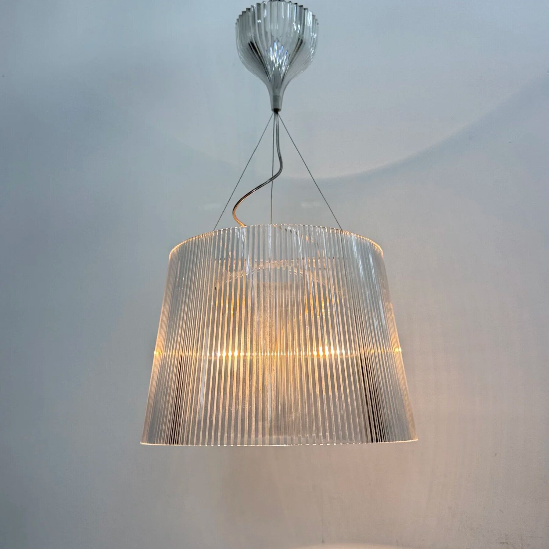 Kartell Gé hanging lamp plexiglass Ferrccio Laviani
