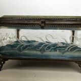 Ancient engraved glass box