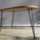 Table basse surf 1960 tripode pieds eiffel