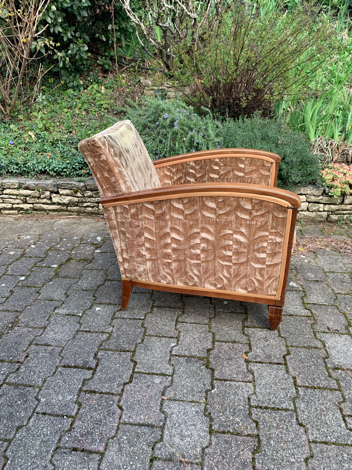 Art deco armchair