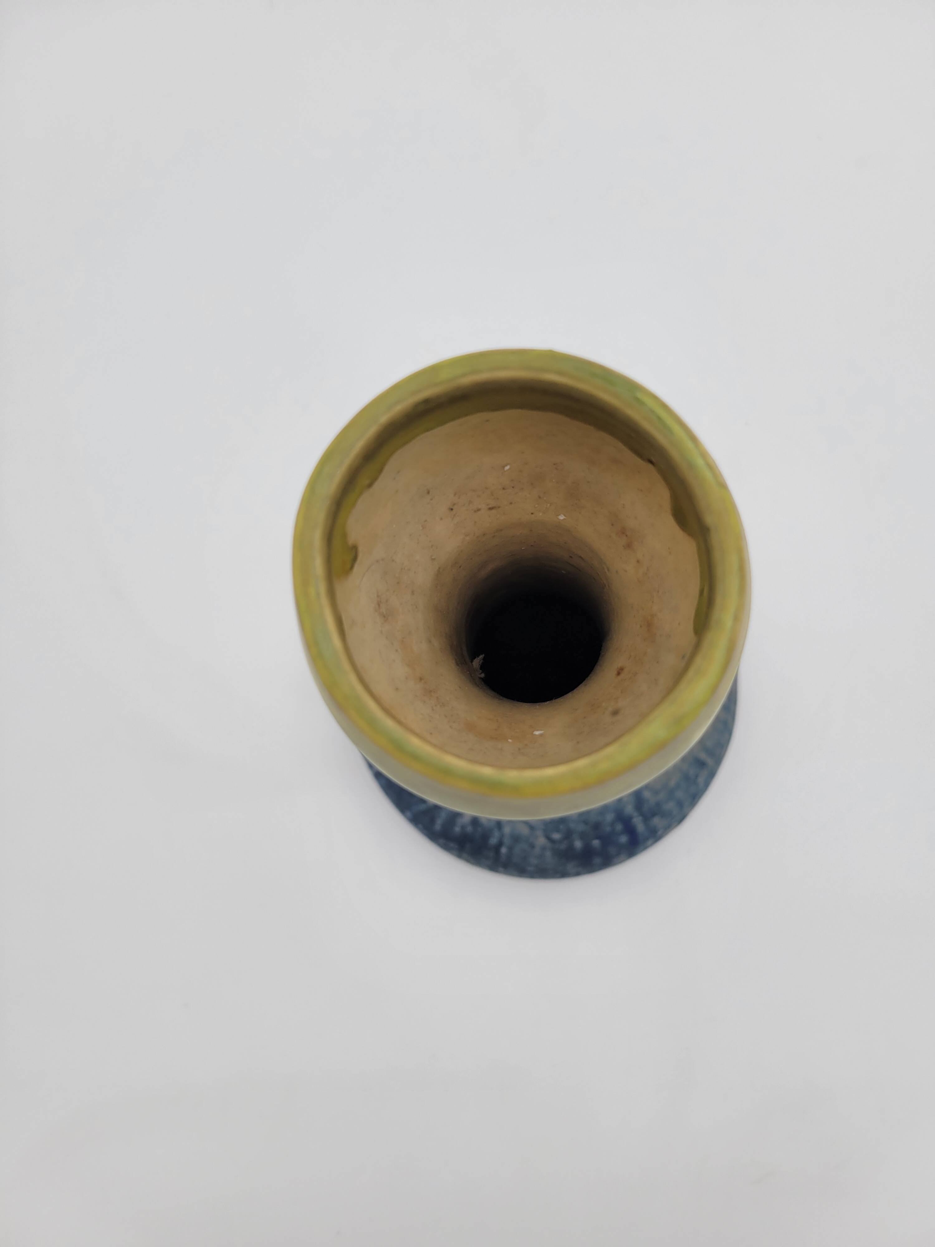 Art Deco stoneware vase Gilbert Metenier