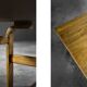 Vintage Rare Mid-Century Scandinavian Modern Brown Oak Coffee Table