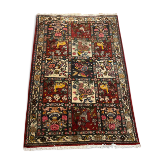 Tapis d'orient tissé main bahktiar jahad