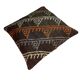 Housse de coussin kilim turc vintage, 55 x 55 cm