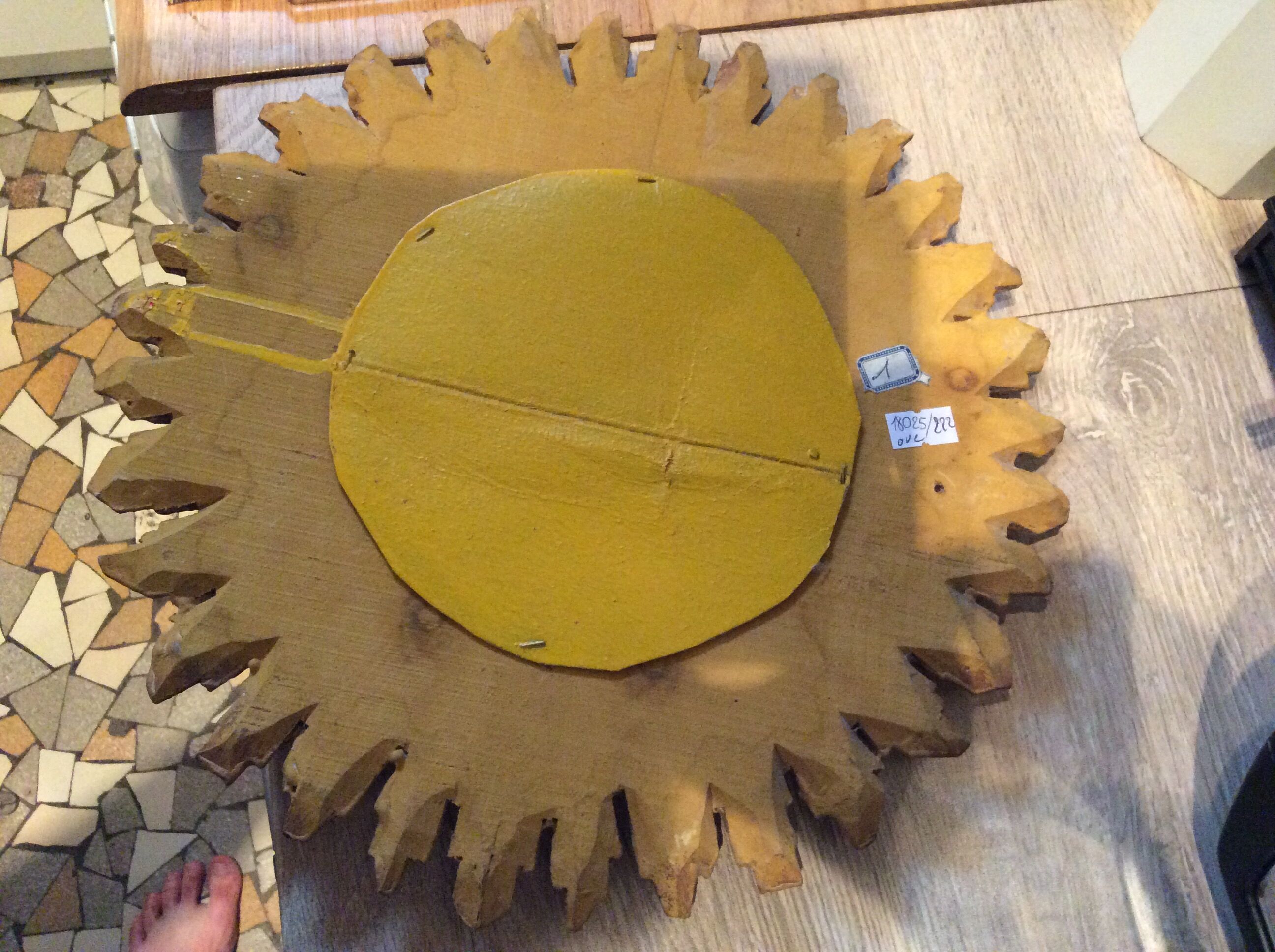 Sun mirror 1950 30x30cm