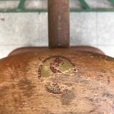 Vintage Industrial Tabouret Ets Sautereau Paris