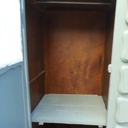 Armoire ancienne Green Smoke – Toile de Jouy .