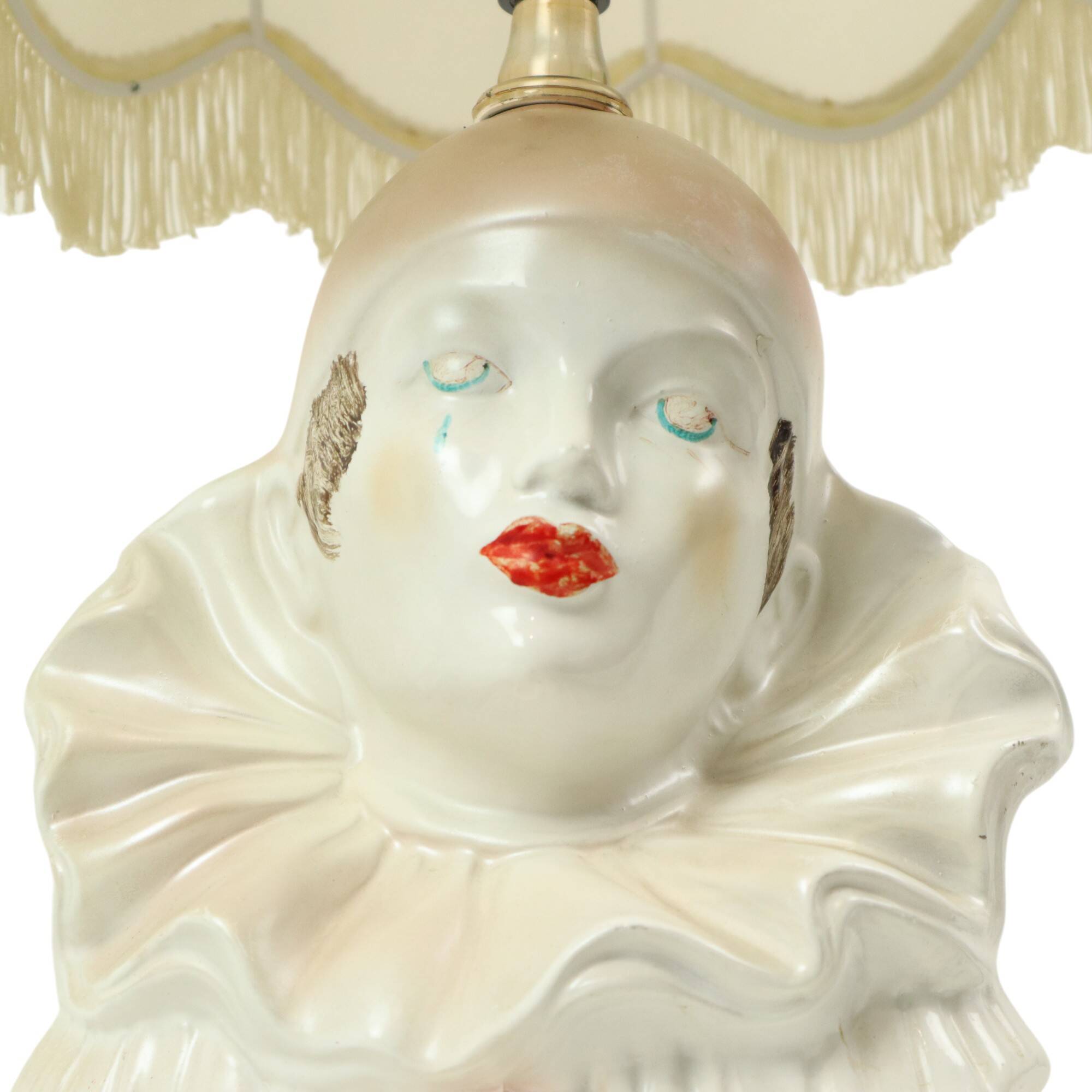 1970s Pierrot Lamp Table Lamp Lacquered Resin France