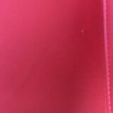 Vintage 1970s round metal and smoked glass table