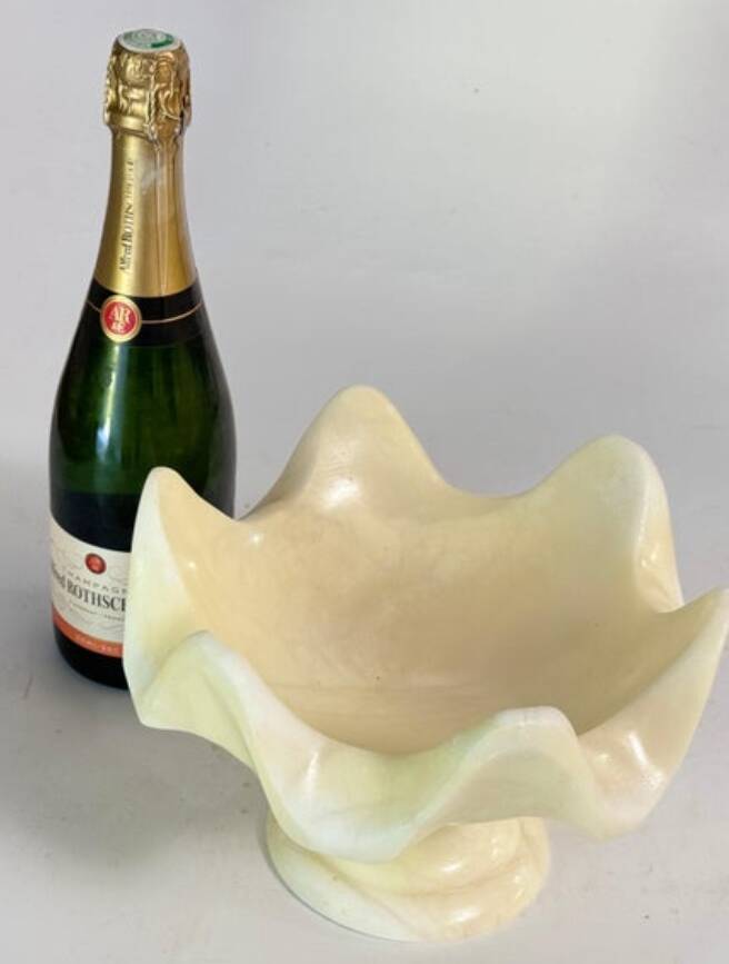 Stone bowl, Italy, 1960s