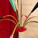 Lustre laiton coloré branche mid-century space age
