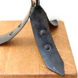 Wrought iron three-branched candle holder, 1950s