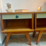 Pair of 60s bedside tables