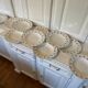 Set of 10 Boch La Louvière soup plates