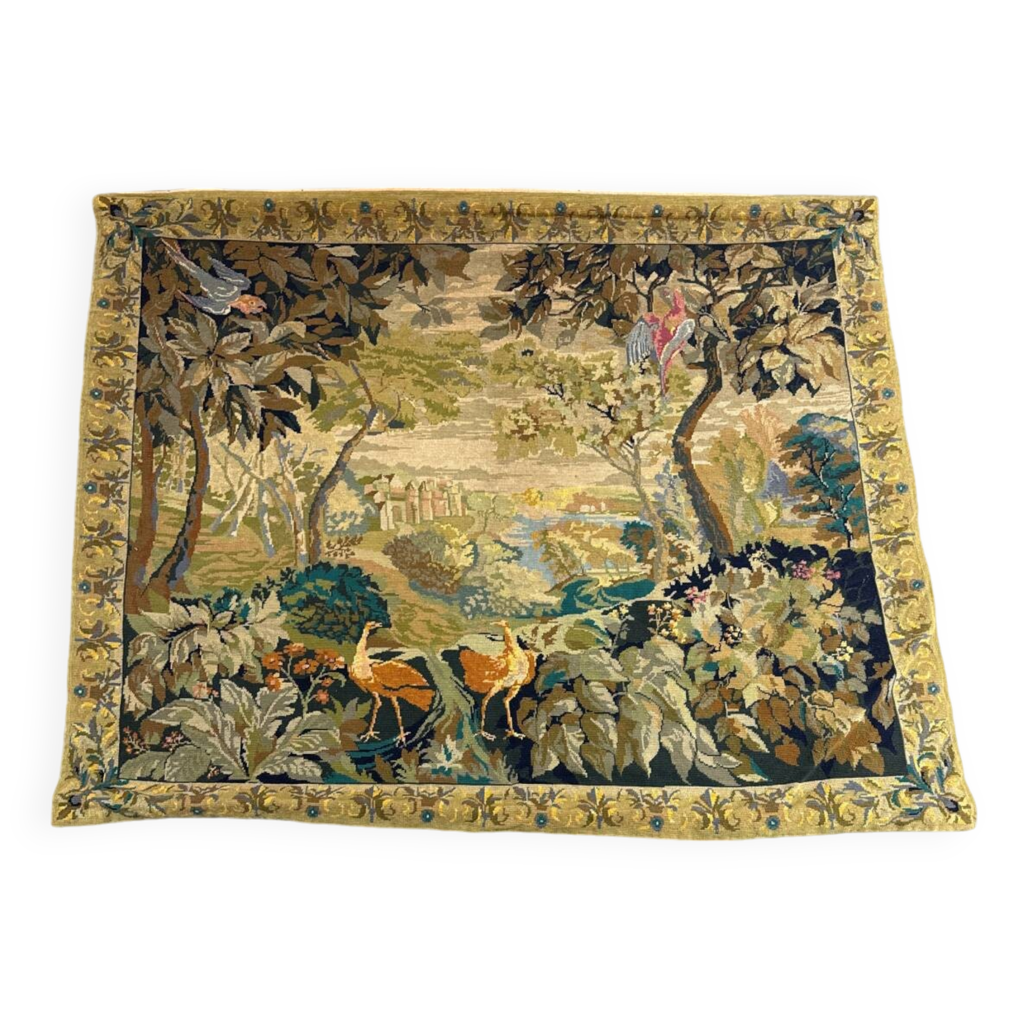 Aubusson style tapestry