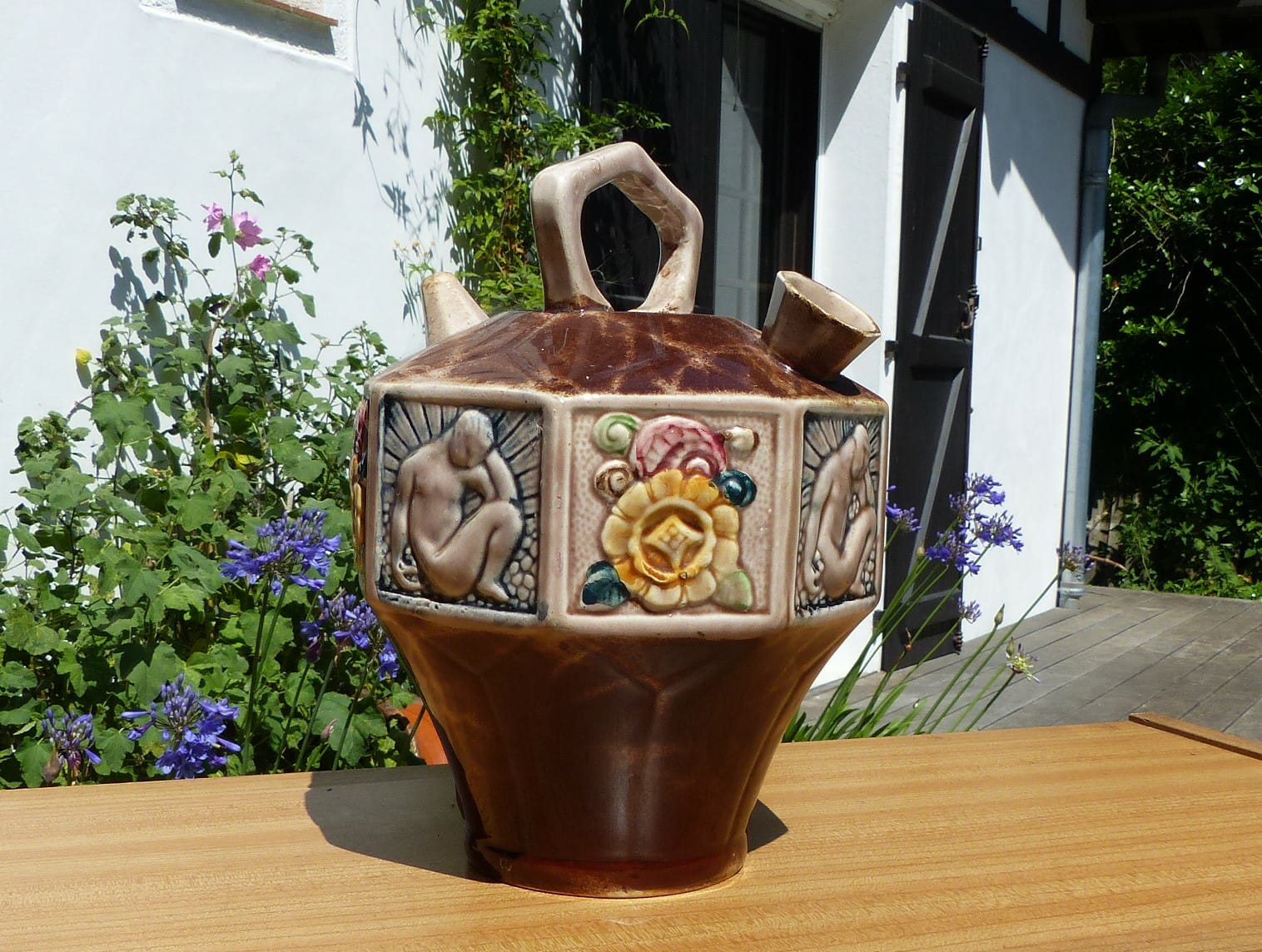 Gargoulette in earthenware