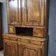 Two-body buffet from the Louis XV period in solid walnut, 18th century.