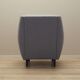 Fauteuil gris, design danois, années 1970, production : Danemark