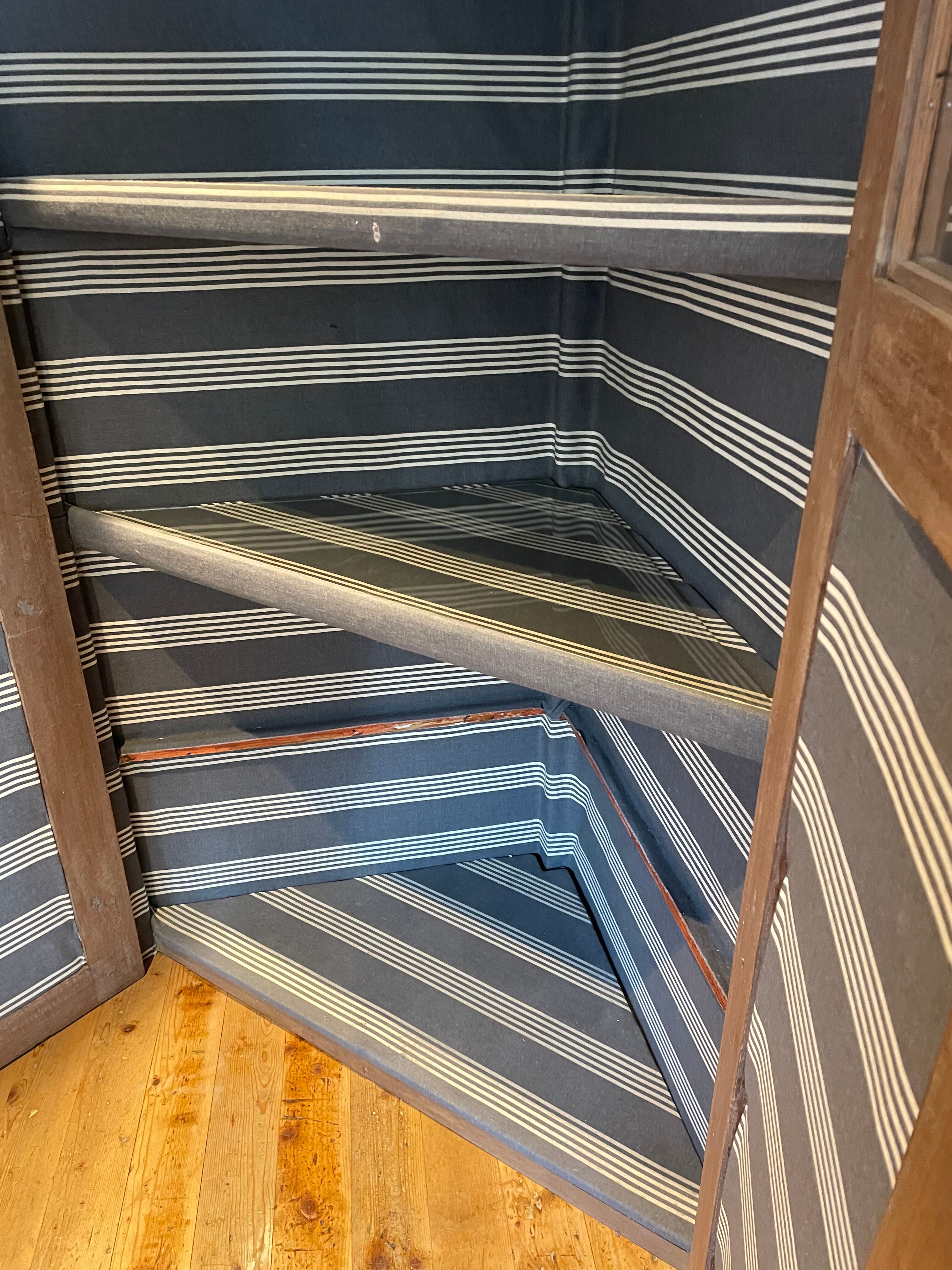 Oriental corner cabinet