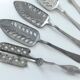 10 Vintage French Absinthe Spoons all Different