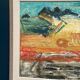 Original Swedish Oil on Panel - "Abstract Landscape" by Ragnar Godin - Dated 1968 - Framed