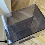 Vintage transparent Usame table by Patricia Urquiola for Kartell