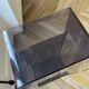 Vintage transparent Usame table by Patricia Urquiola for Kartell