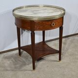 Mahogany Bouillotte Table, Louis XVI style – Late 19th century