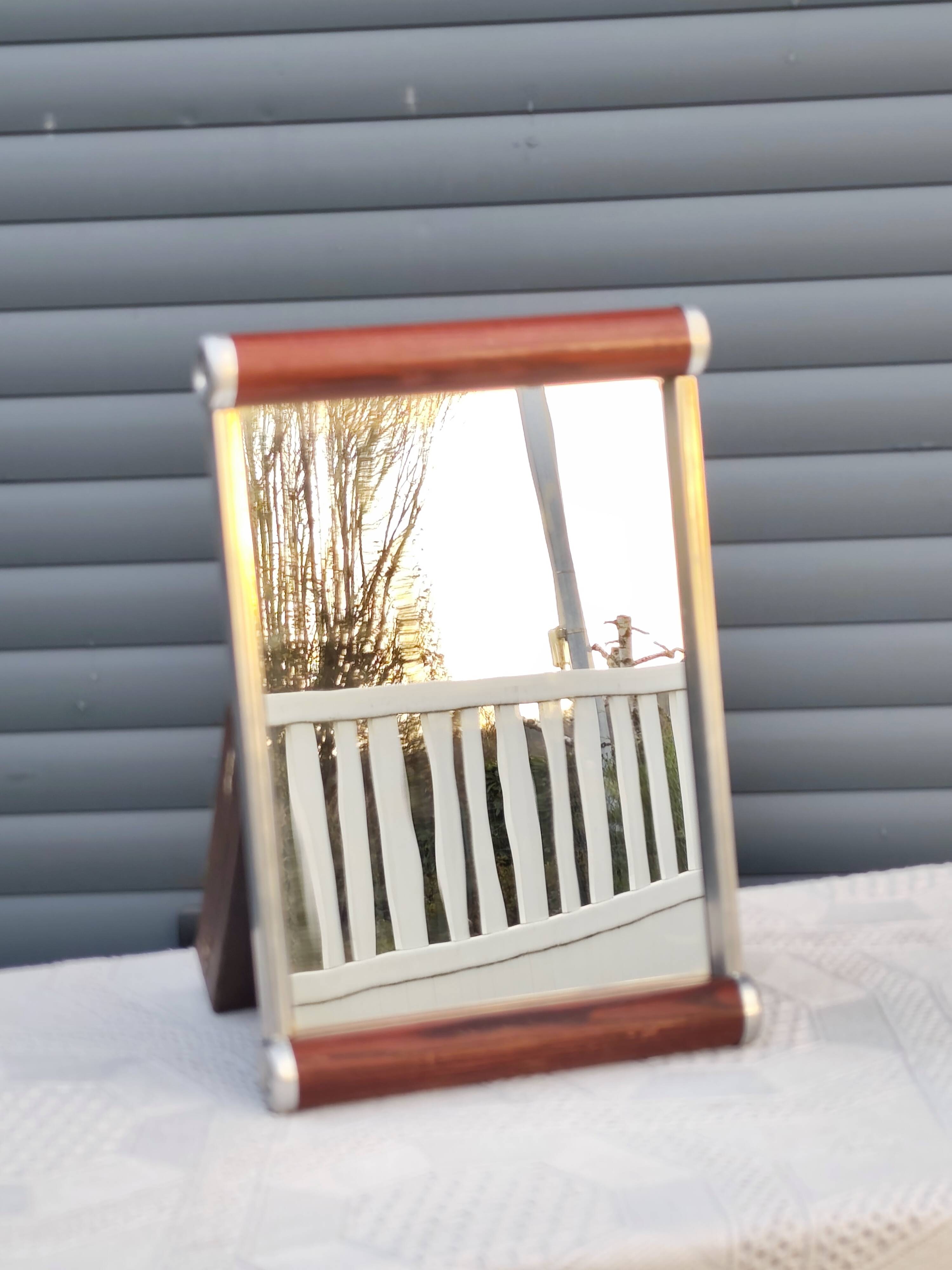 Art Deco mirrored tray