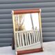 Art Deco mirrored tray