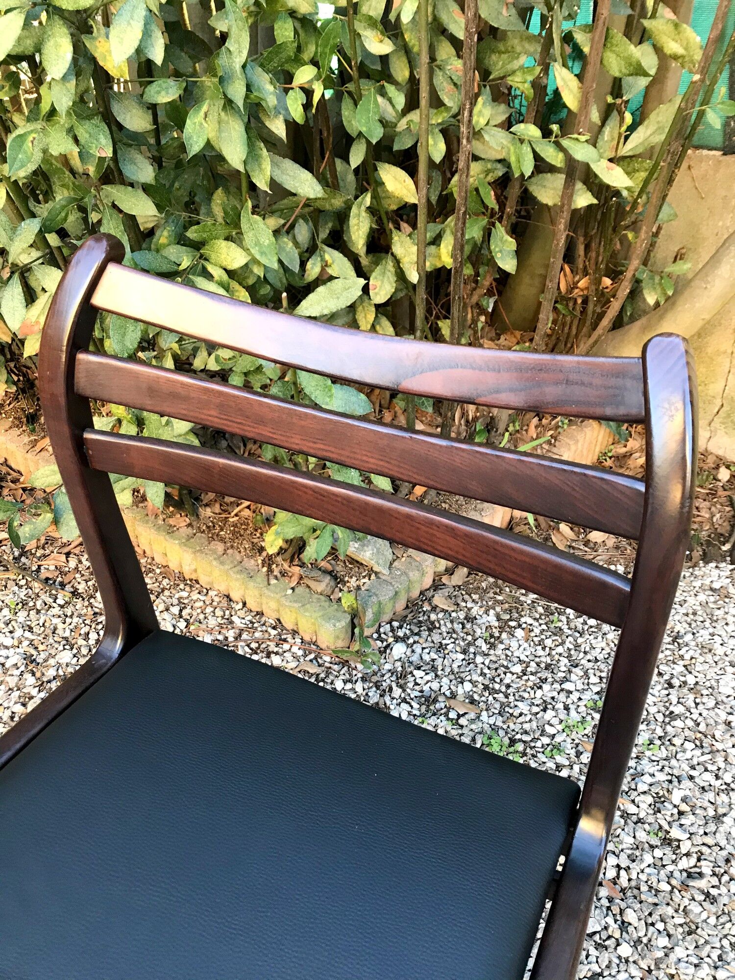 Vintage chair in Scandinavian ash style 60s