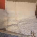 Ecru Beni Ourain rug 250 x 50 cm