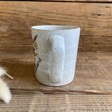 Duo de mugs en grès Vallauris