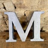 Letter metal - m