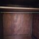 2-door patinated mirrored wardrobe