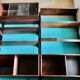Rosewood bookcase with shelving and box system. Kai Kristensen, Denmark 1960
