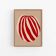 Abstract stripes giclee print, 50x70cm