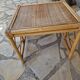 Table basse en rotin